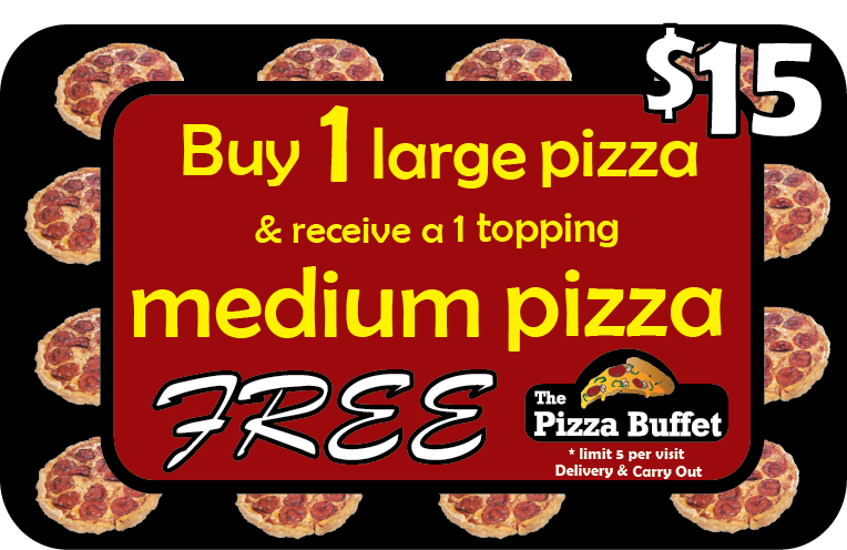 Pizza Buffet, Carry Out & Delivery